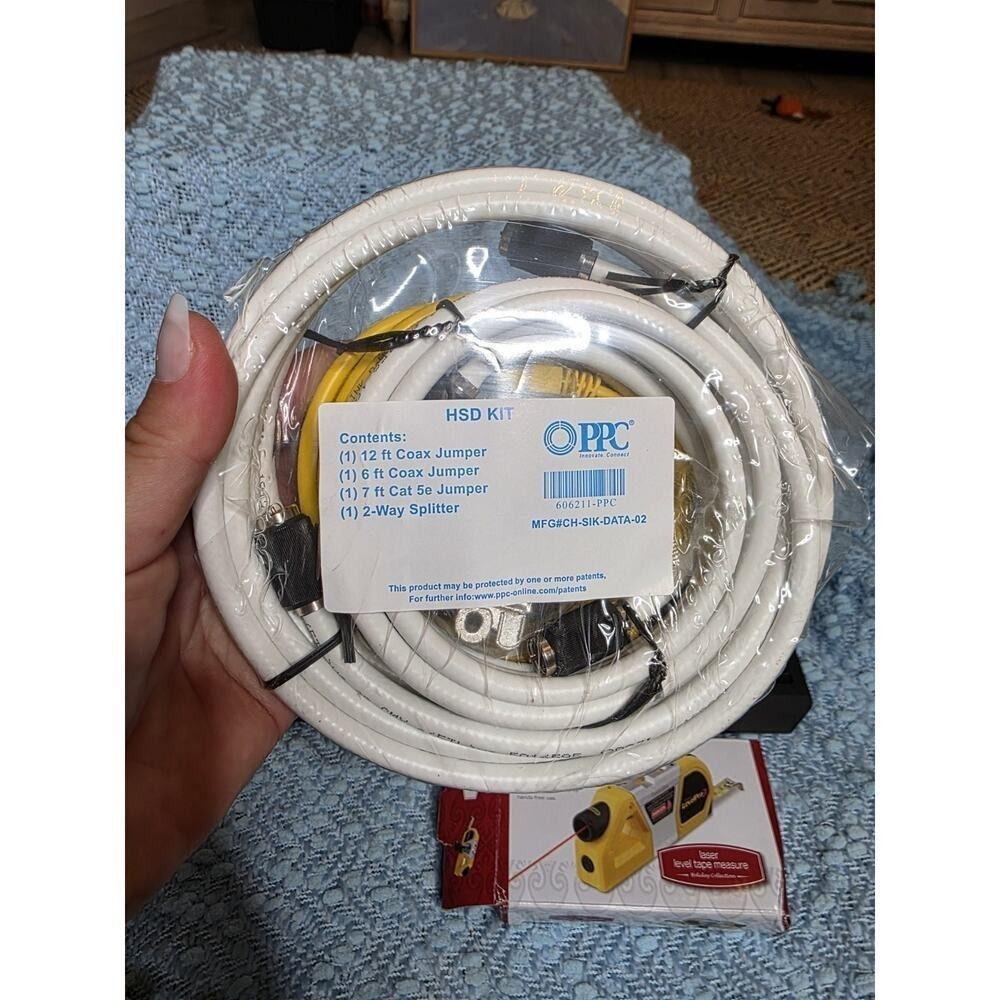 PPC, HSD kit, MFG# CH-SIK-DATA-02.  Home/Office‎ Phone & Data Cable Kit F3